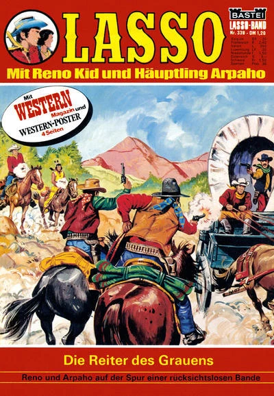 Cover of Die Reiter des Grauens