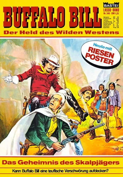 Cover of Das Geheimnis des Skalpjägers