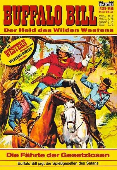 Cover of Die Fährte der Gesetzlosen