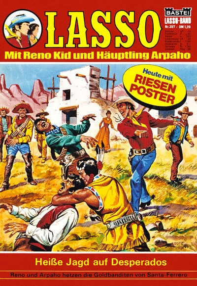 Cover of Heiße Jagd auf Desperados