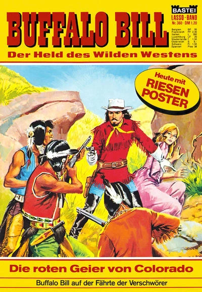 Cover of Die roten Geier von Colorado