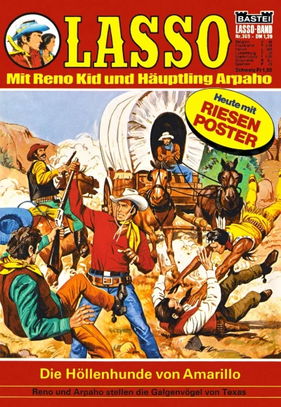 Cover of Die höllenhunde von Amarillo