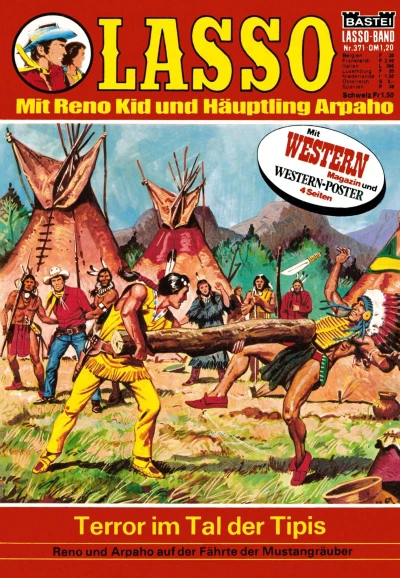 Cover of Terror im Tal der Tipis