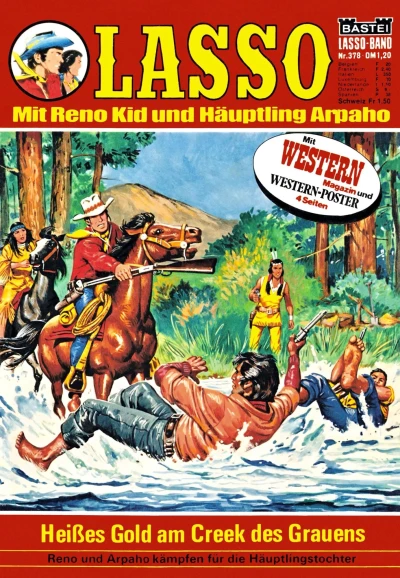 Cover of Heißes Gold am Creek des Grauens