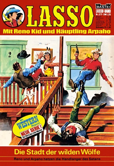 Cover of Die Stadt der wilden Wölfe