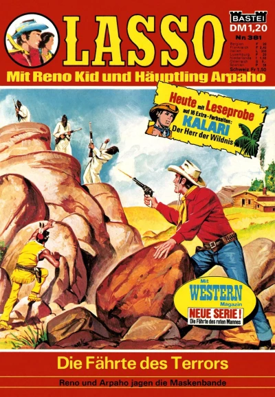 Cover of Die Fährte des Terrors