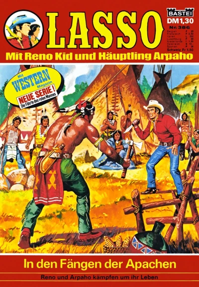 Cover of In den Fängen der Apachen