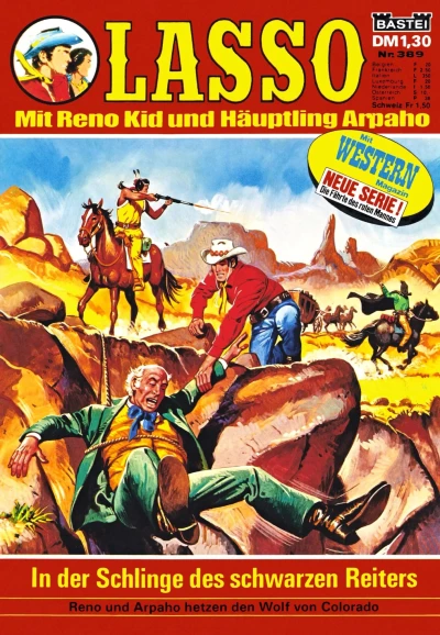 Cover of In der Schlinge des schwarzen Reiters