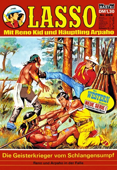 Cover of Die Geisterkrieger vom Schlangensumpf