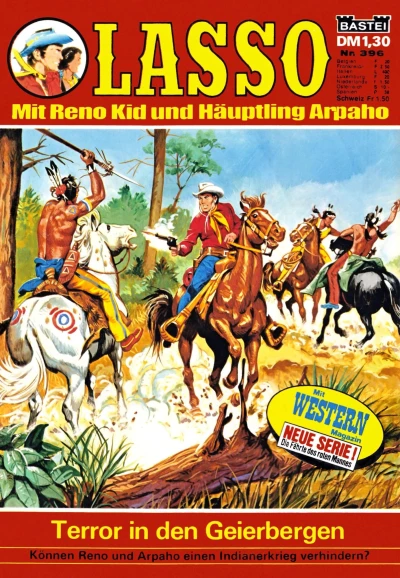 Cover of Terror in den Geierbergen