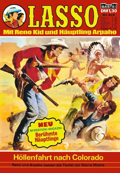 Cover of Höllenfahrt nach Colorado