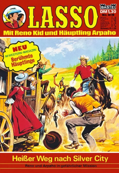 Cover of Heißer Weg nach Silver City
