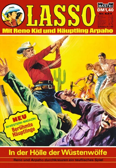 Cover of In der Hölle der Wüstenwölfe