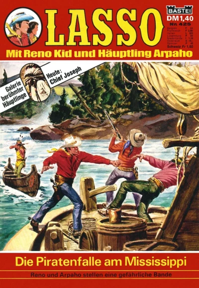 Cover of Die Piratenfalle am Mississippi