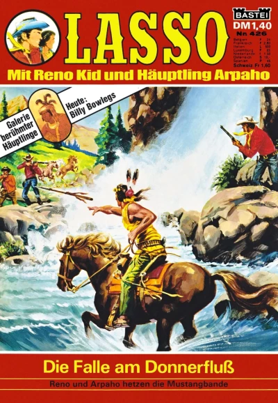 Cover of Die Falle am Donnerfluß