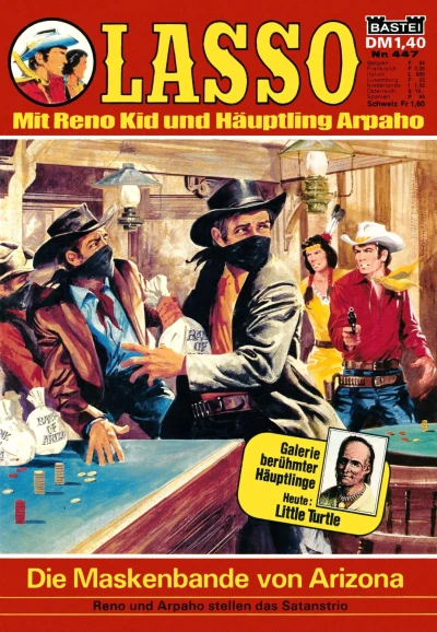 Cover of Die Maskenbande von Arizona
