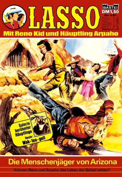 Cover of Die Menschenjäger von Arizona