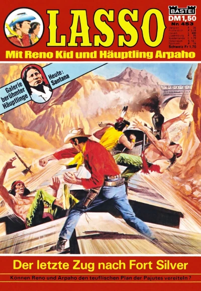 Cover of Der letzte Zug nach Fort Silver