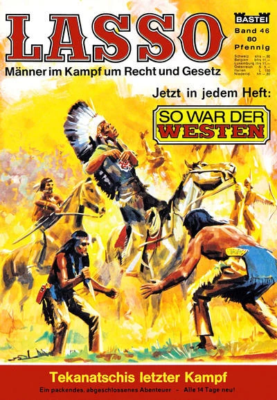 Cover of Tekanatschis letzter Kampf