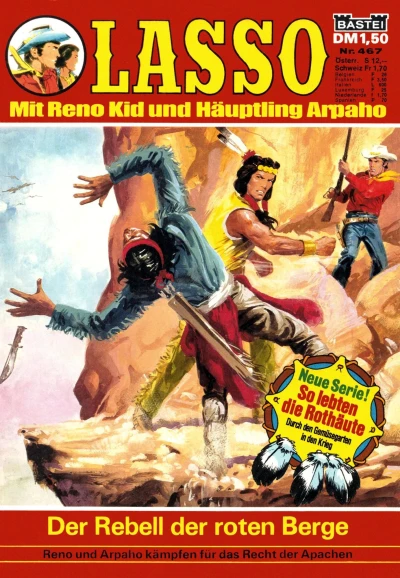 Cover of Der Rebell der roten Berge