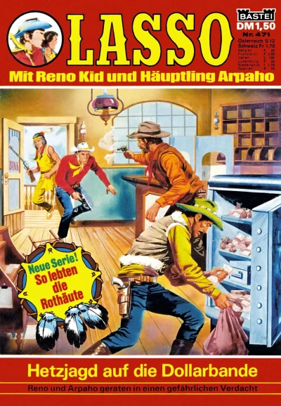 Cover of Hetzjagd auf die Dollarbande