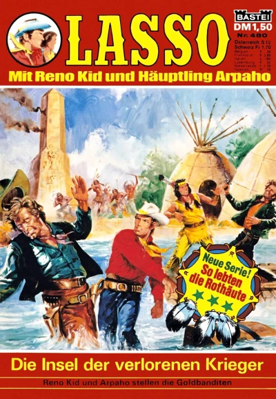 Cover of Die Insel der verlorenen Krieger