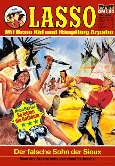 Cover of Der falsche Sohn der Sioux