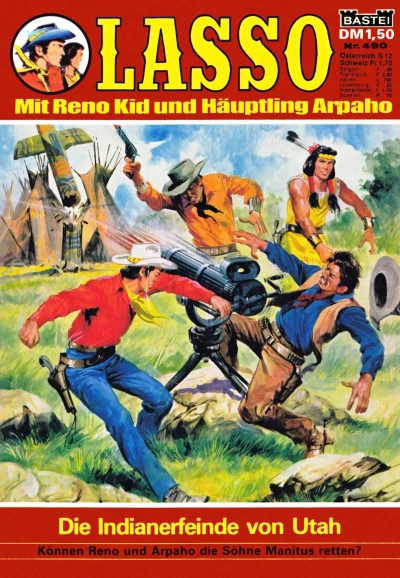 Cover of Die Indianerfeinde von Utah