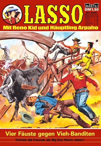 Cover of Vier Fäuste gegen Vieh-Banditen