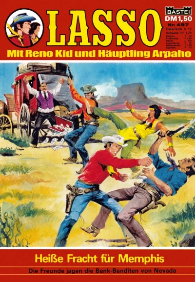 Cover of Heiße Fracht für Memphis