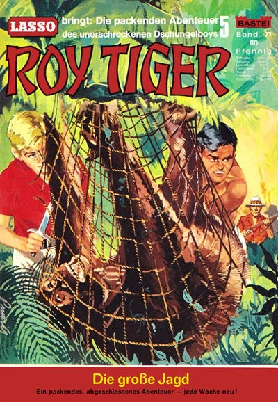 Cover of Roy Tiger: Die grosse Jagd