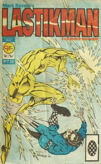 Cover of Lastikman Versus Babaeng Kidlat