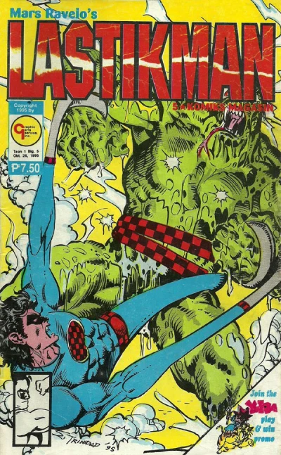 Cover of Lastikman vs Taong Putik