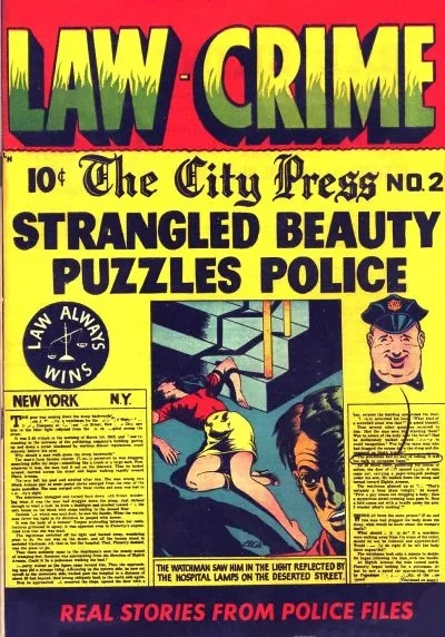Cover of Strangled Beauty Puzzles Police