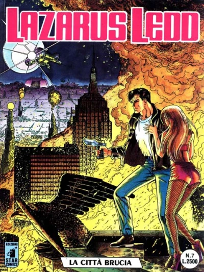 Cover of La città brucia