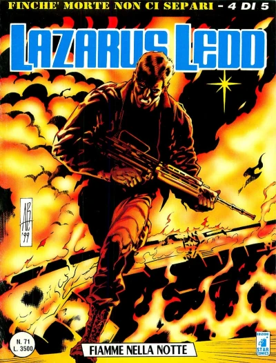 Cover of Fiamme nella notte