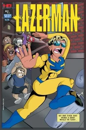 Cover of Lazerman Issue Two