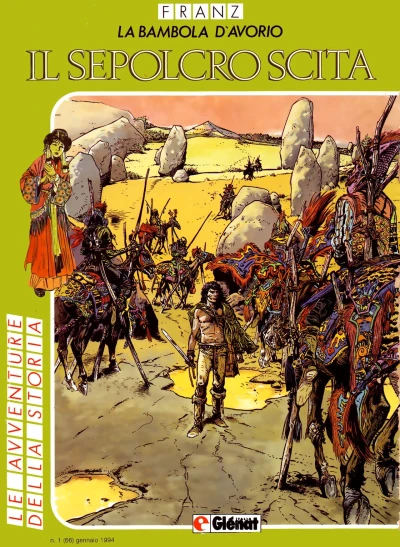 Cover of La bambola d'avorio: Il sepolcro Scita