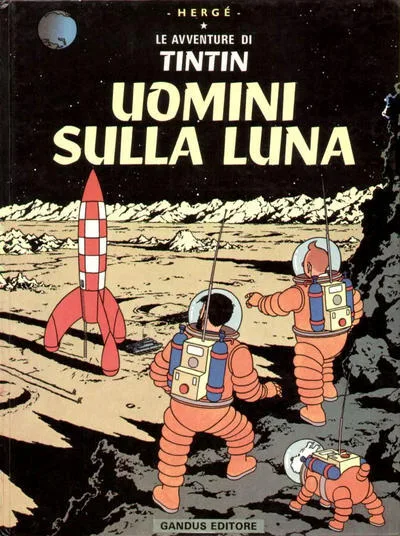Cover of Uomini sulla Luna