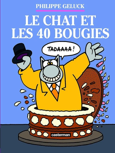Cover of Le chat et les 40 bougies