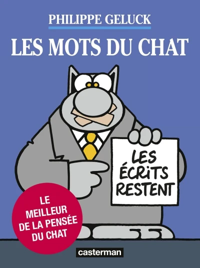 Cover of Les mots du chat