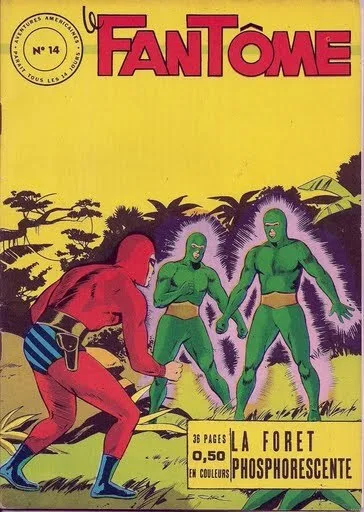 Cover of La forêt phosphorescente