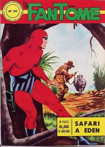 Cover of Safari à Eden