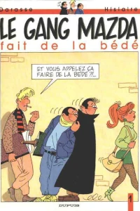 Le gang Mazda fait de la bédé