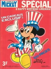 Cover of Spécial Happy Birthday America !