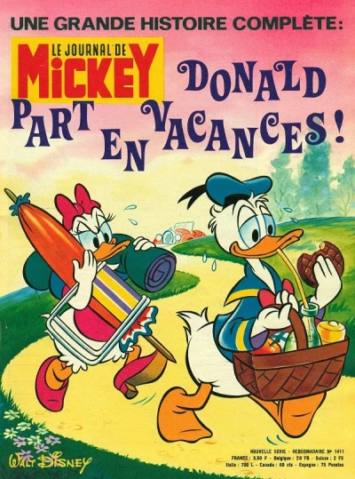 Cover of Donald Part en Vacances!