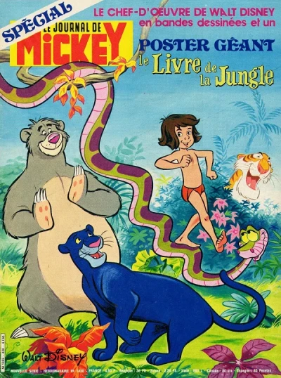 Cover of Le Livre de la Jungle