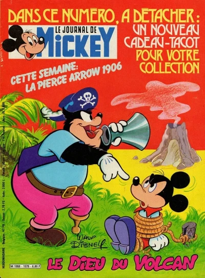 Cover of Le dieu du volcan