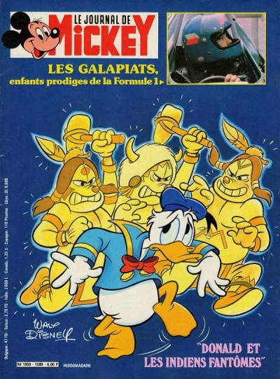 Cover of Donald et les Indiens Fantomes
