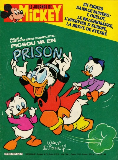 Cover of Picsou va en prison